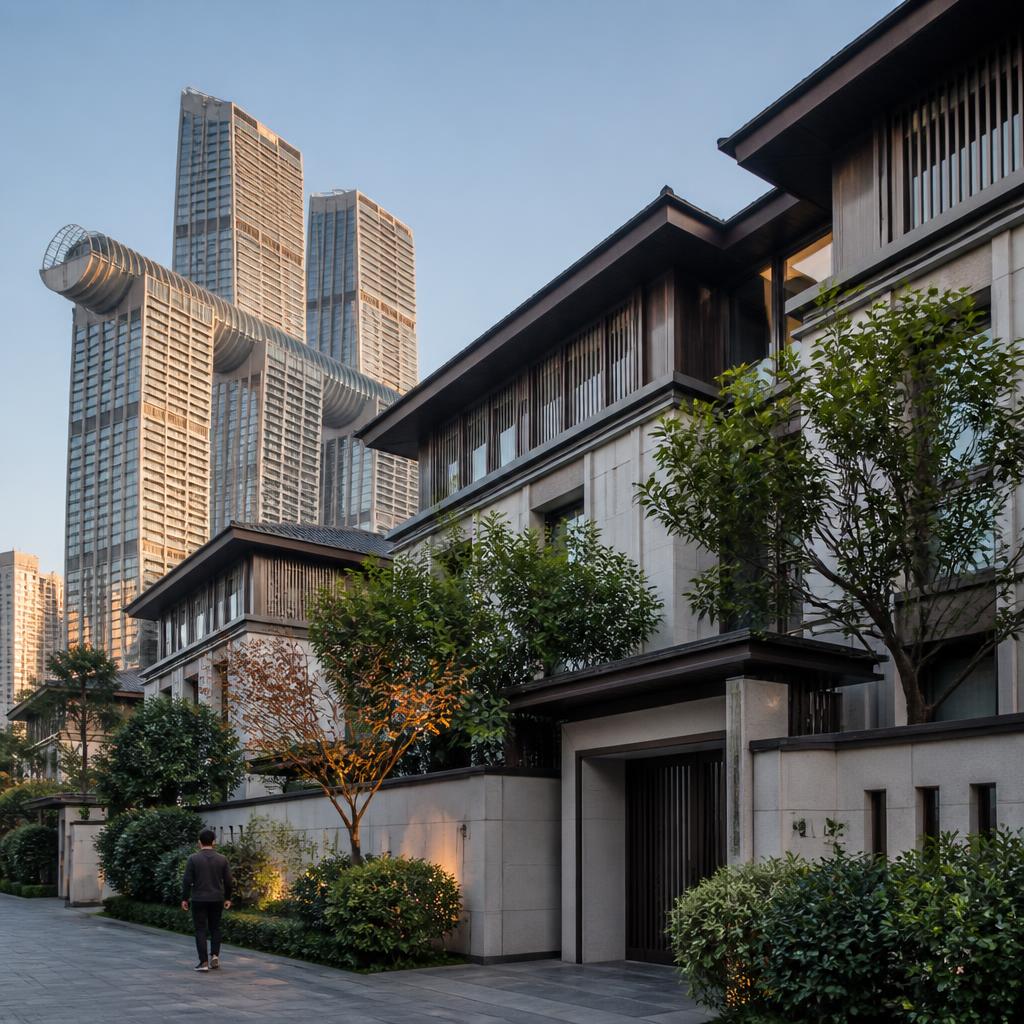 从“横向摩天楼”到垂直四合院：中国最具个性的奇宅与地标建筑版图